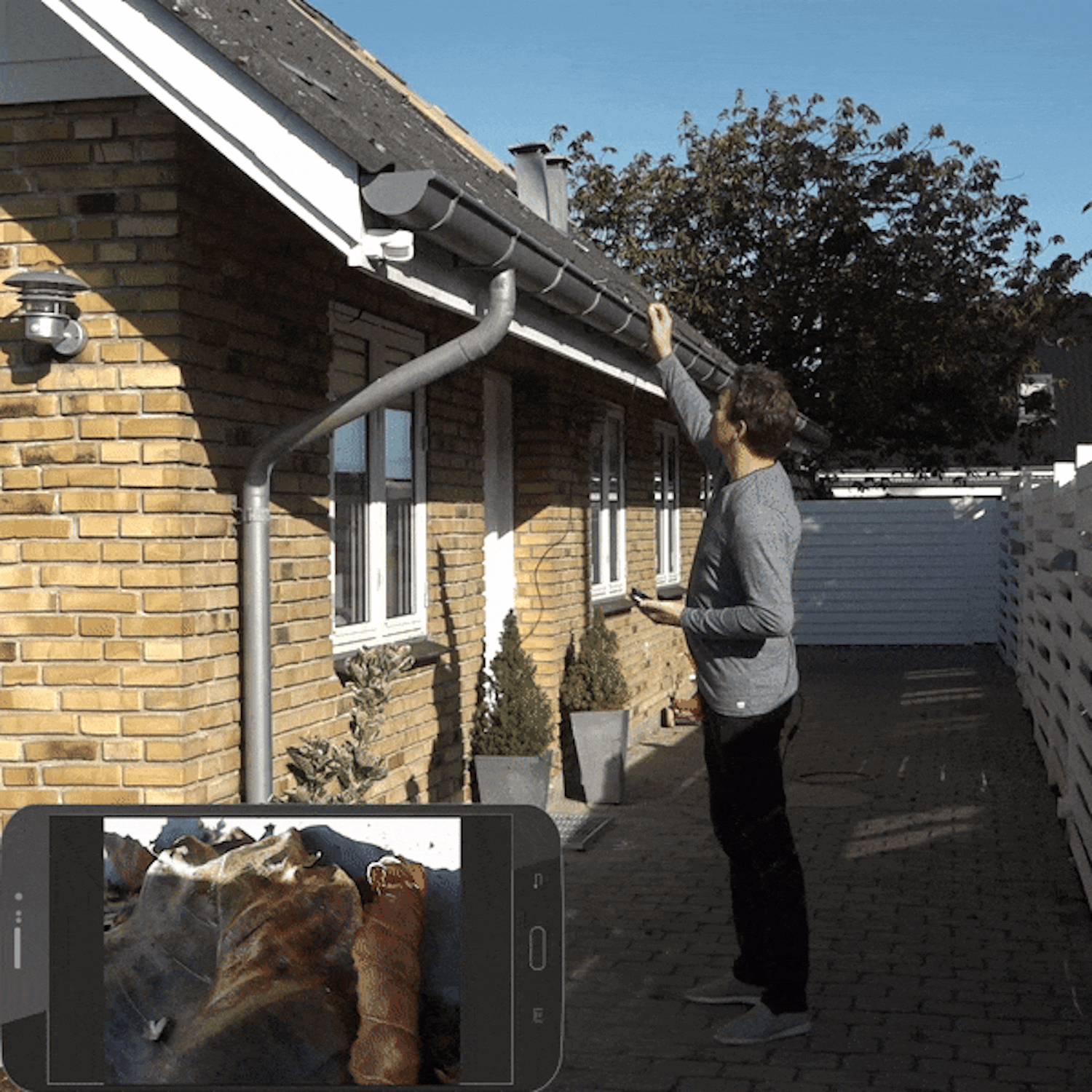 Inspeksjonskamera iPhone Android pc endoskop